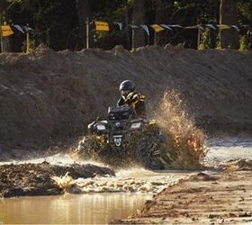 the outlander x mr includes numerous mud riding features that combine to create a