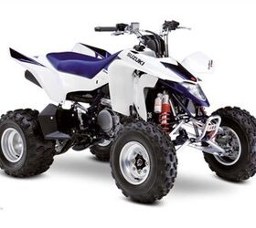 the 2012 lightning quick quadsport z400 features the suzuki fuel injection system