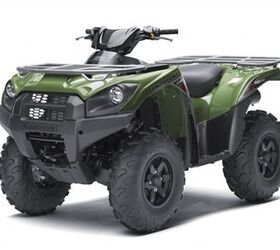 ultimate atv features power steering a more powerful v twin and alloy wheels