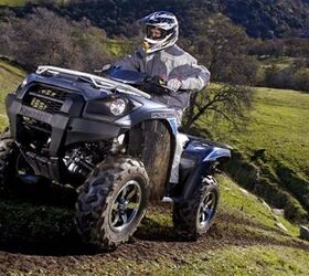 ultimate atv features power steering a more powerful v twin and alloy wheels