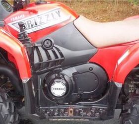 strong running yamaha grizzly 660 4x4 with just 1100 miles has push button 4x4