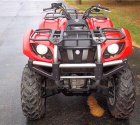 strong running yamaha grizzly 660 4x4 with just 1100 miles has push button 4x4