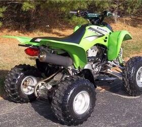 good running kxf400 sport quad that built for a ton of fun this 400cc 4 stroke