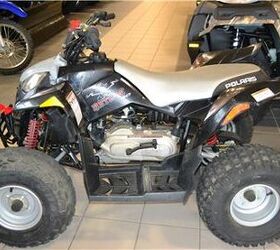 2007 POLARIS OUTLAW Medina Location 90 Black Stk# U1604