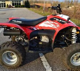 2008 polaris trailblazer medina location red stk u1606