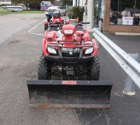 2007 suzuki vinson 500 atv plow winch good condition ready for