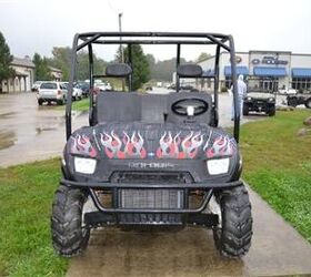 2007 polaris ranger 700le medina location wild black red stk u1564