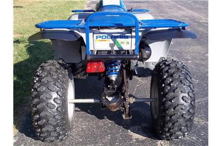 clean polaris trail boss 2x4 250 a great small utility atv thats easy on the