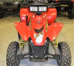 2002 polaris scrambler medina location 500 4x4 red stk u1555