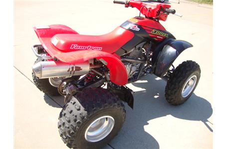 well kept sport quad that is good and tight all over runs great