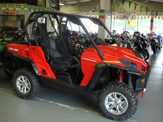 2012 can am commander demo less than 20 miles full warranty