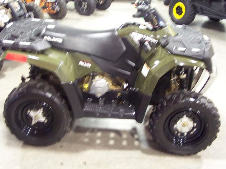 the new sportsman 300 400 are the only atvs in their class with irs