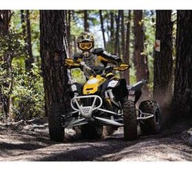 our tight woods racing sport quad features the industrys first all aluminum frame