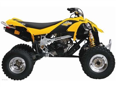 with the ds 450 we found a new way to build a sport quad setting new standards