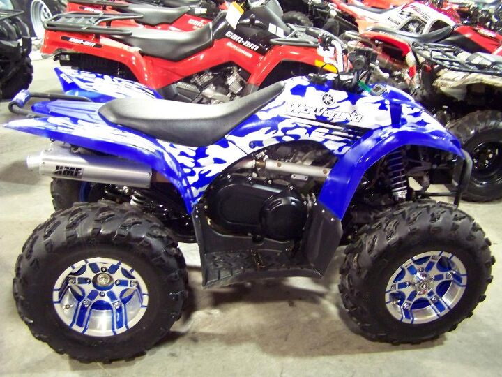 the wolverine 450 4x4 combines features like 4wd and a fully automatic