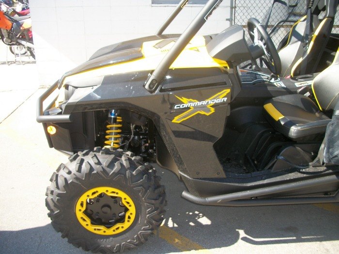 brand new black yellow 2012 1000 commndr x with factory warranty