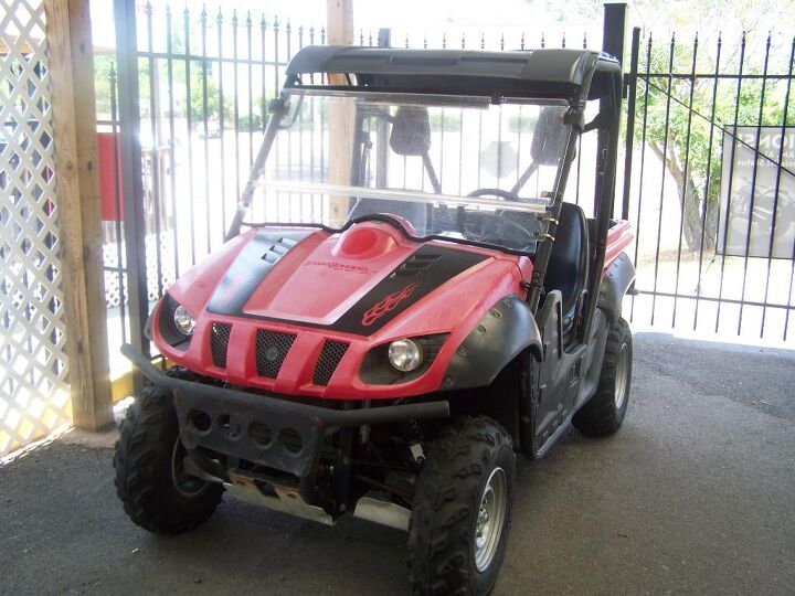 for 2008 new features like a fuel injected 686 cc engine rotomolded doors