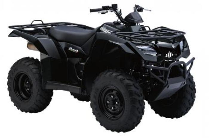 brand new black 2011 king quad 400 f with factory warranty