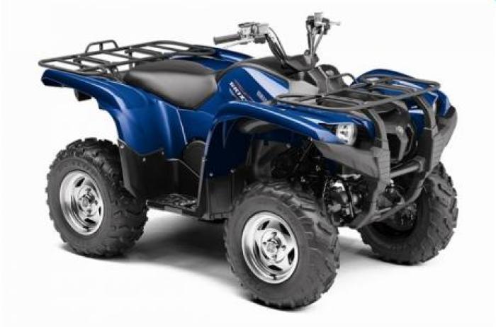 brand new steel blue 2011 grizzly 550 4wd with factory warranty