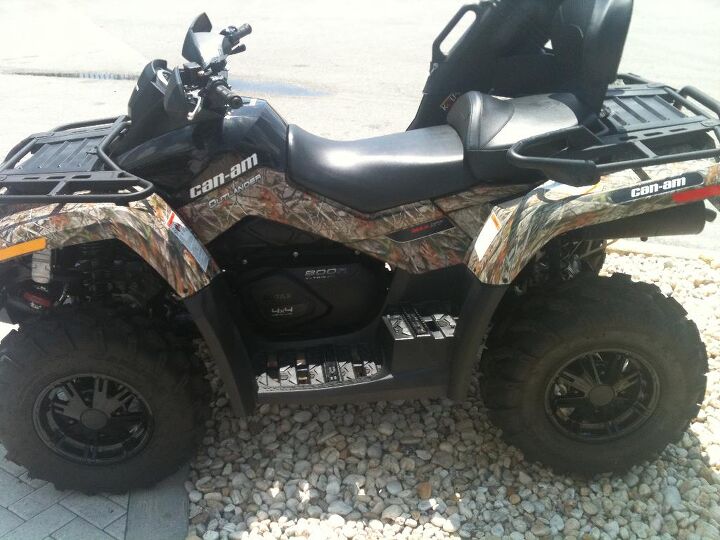 like new atv for a great priceoutlander max 800r the