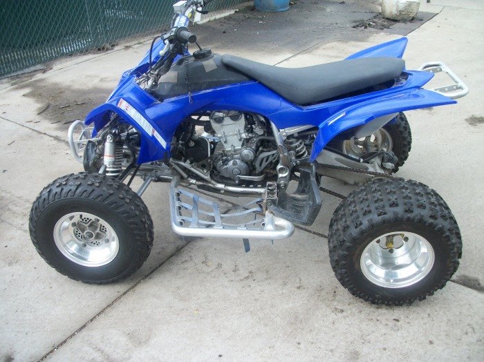 blue yfz450 call for details ready to sell