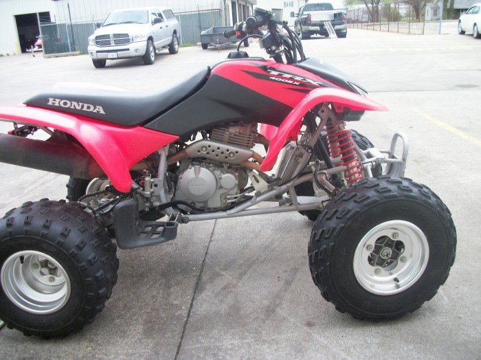 red trx400x call for details ready to sell