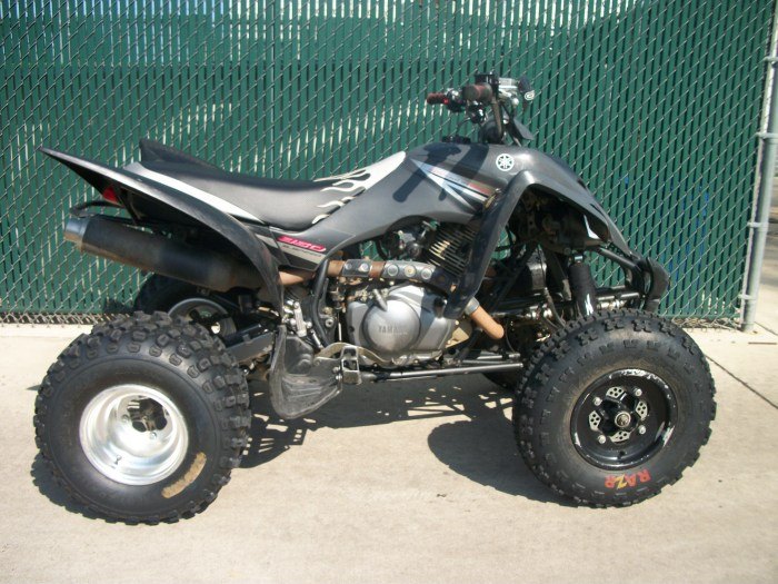 black grey raptor 350 call for details ready to sell