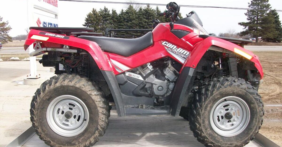 2007 CanAm Outlander 500 H.O. EFI For Sale ATV Classifieds