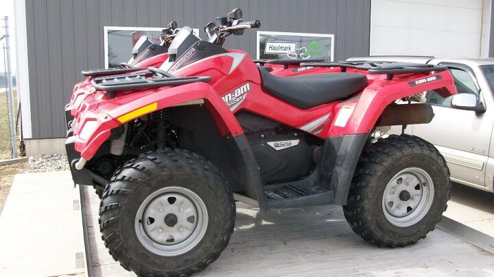 2007 can am outlander 800 good condition low miles wont last at this price