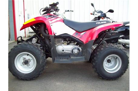 the polaris phoenix 200 is a great mid size atv come on down to pro