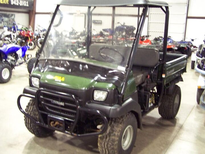 the mule 3010 features four wheel drive capability and is ideally suited for
