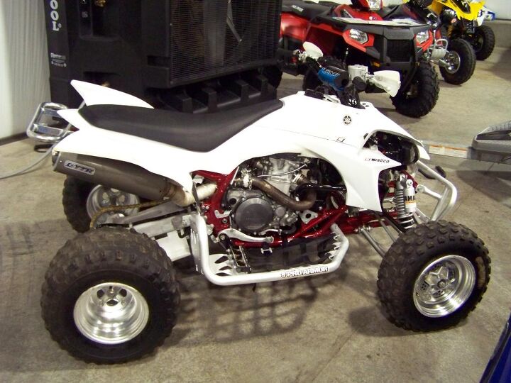 very simply the yfz450 is the most competition ready production atv thats ever