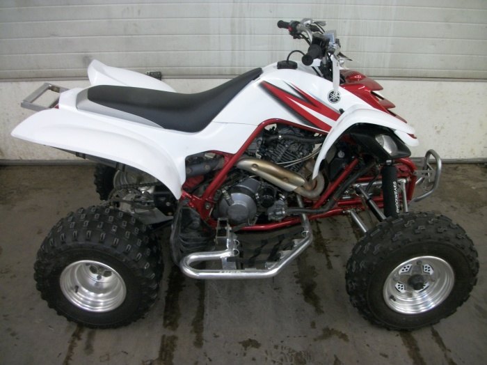 white 660 raptor call for details ready to sell
