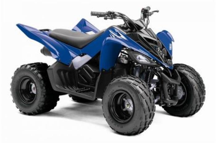 brand new blue white 2011 yfm90ral with factory warranty