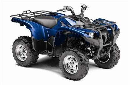 Brand New STEEL BLUE 2011 GRIZZLY 550 EPS With Factory Warranty!