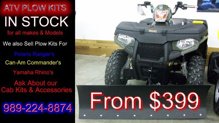 atv plow kits still available as low as 399 00 call
