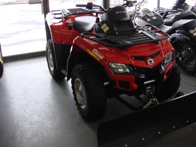 2011 can am outlander 800 with free plow winch 9449 financing available