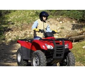 the all new 420 cc fuel injected rancher 2wd models available with manual