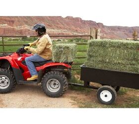 the all new 420 cc fuel injected rancher 2wd models available with manual