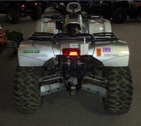 this atv is in fair shape it has fox piggy back shocks all around the atv it has