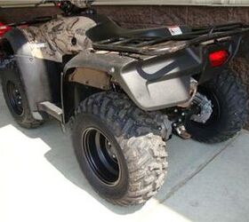 super popular atv with the factory camo body 1140 miles lookin good and ready to