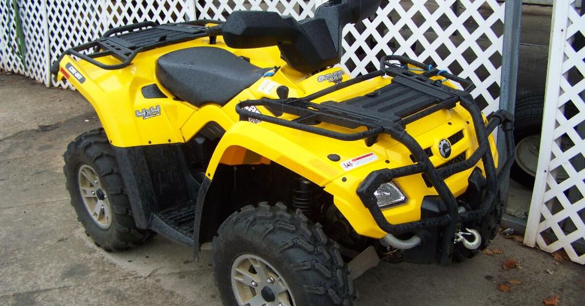 2007 CanAm Outlander 400 H.O. XT For Sale ATV Classifieds