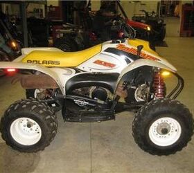 2002 POLARIS TRAILBLAZER  White Stk# U1284