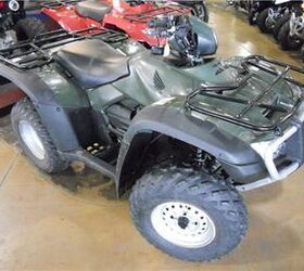 2007 honda trx500fe7 with 213 miles green stk 24573