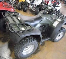 2007 honda trx500fe7 with 213 miles green stk 24573