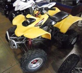 2003 honda trx400ex yellow stk 25013