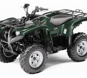 Yamaha Grizzly 700 4WD Front Cover Panel Green YAMAHA