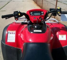 Honda OEM NOS 130mm Mark Wing Decal - Black & Red - For ATV Rincon, Foreman - Pair (No Baggie)