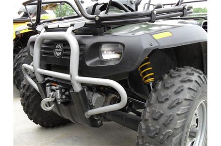 2001 traxter with only 840 miles winch cold weather kit front and rear rack