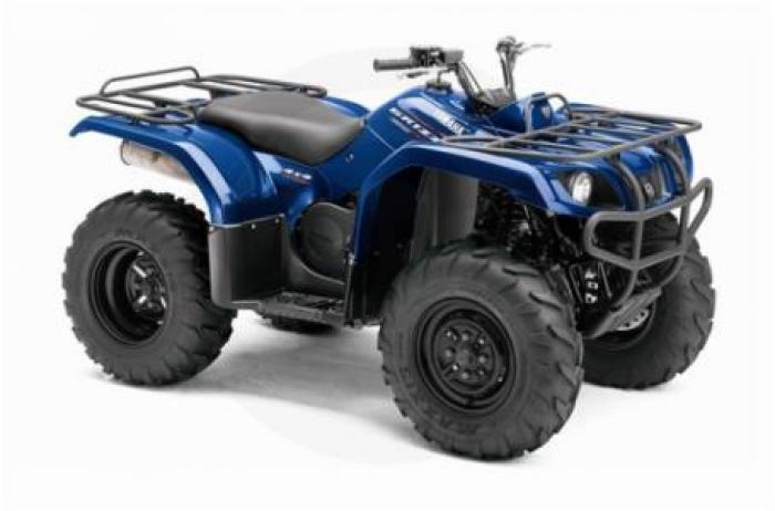 brand new steel blue 2010 350 grizzly with factory warranty